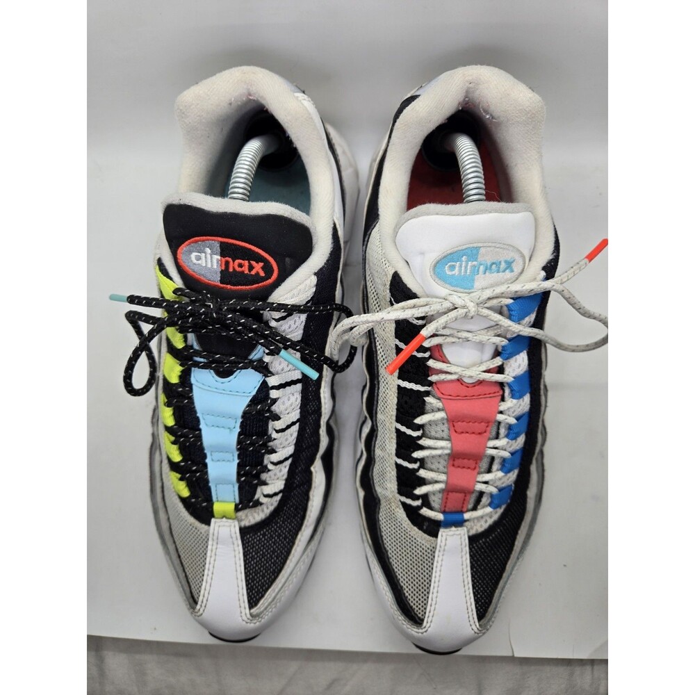 Nike Air Max 95 QS Greedy 2.0 Shoes Mens 11 Multicolor Athletic Running Sneakers - Picture 3 of 8